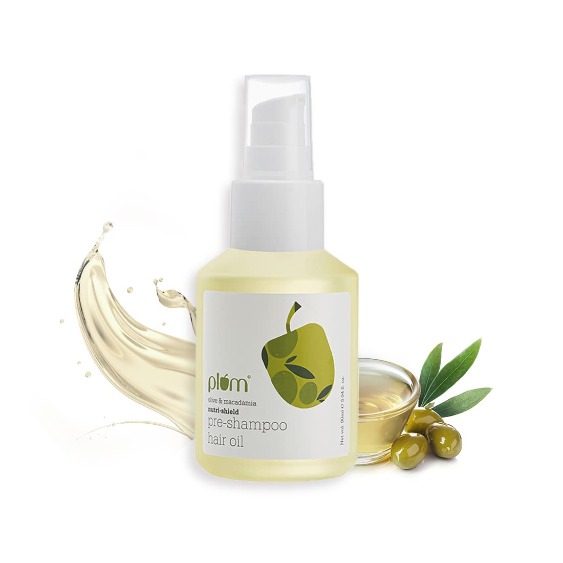 Plum Olive & Macadamia Nutri-Shield Pre-Shampoo Hair Oil 